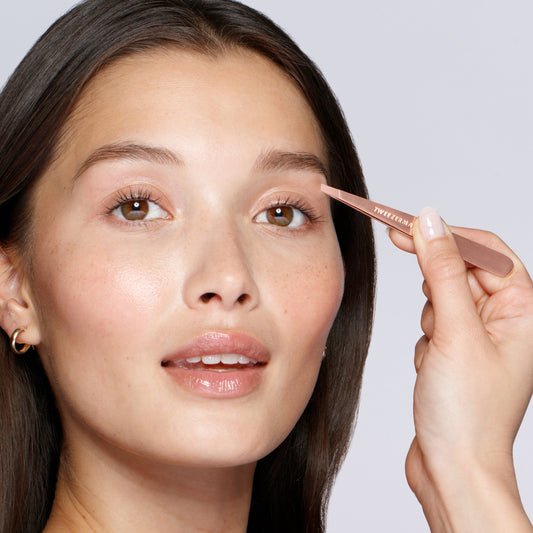 Rose Gold Slant Tweezer